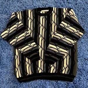 Vintage men's Enrico Uomo Italian knit sweater - Size XL